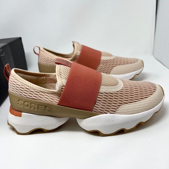 Sorel Kinetic Impact Strap Shoes Size 11 Womens Nova Sand, Paradox Pink NEW! - Picture 7 of 10